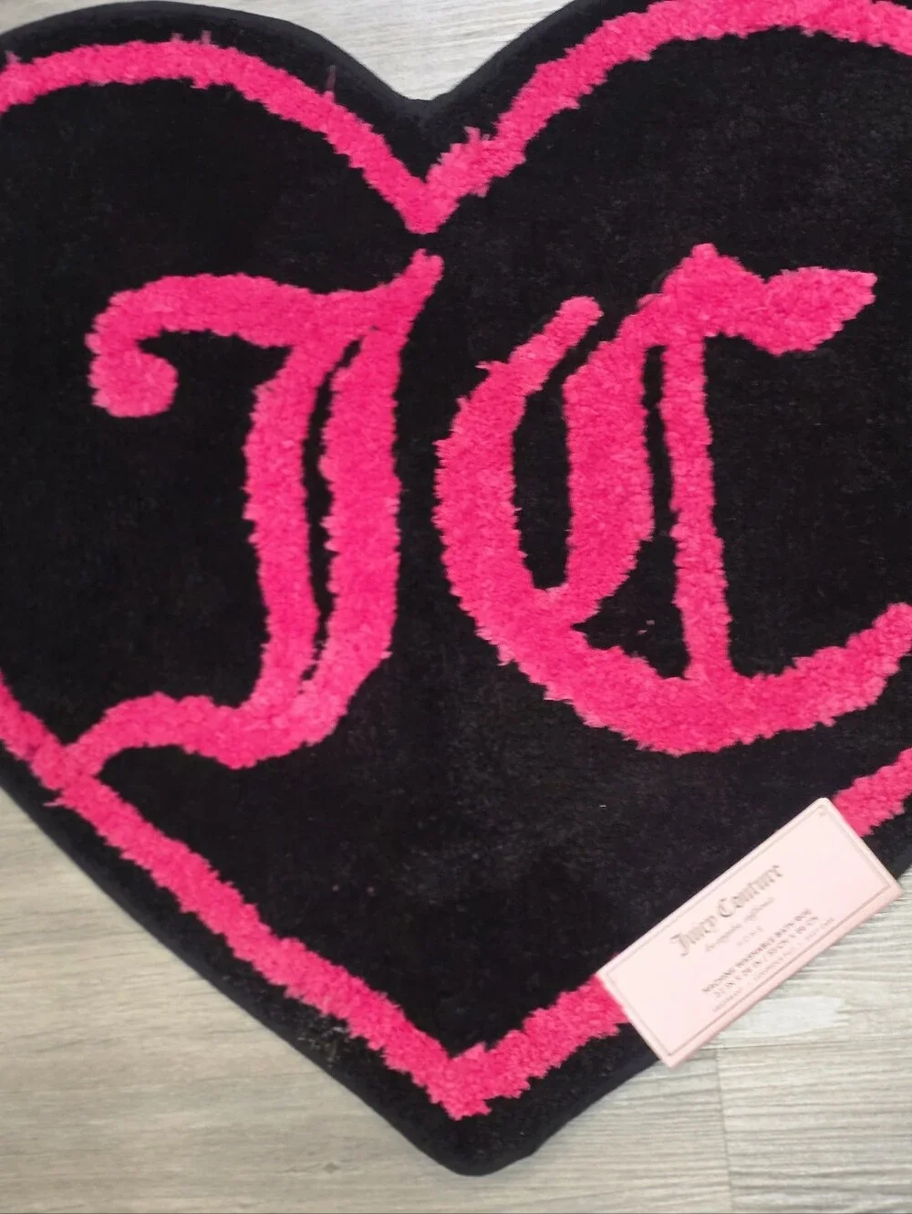 Juicy Couture heart shaped